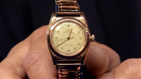 antiques roadshow watch rolex|antique roadshow watch value.